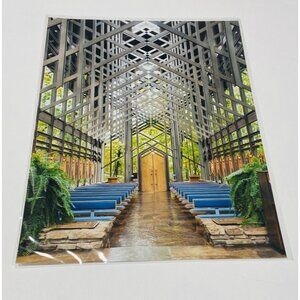 2018 Thorncrown Chapel Kodak Professional Photo Ozarks Eureka Springs AR 8.5x11”